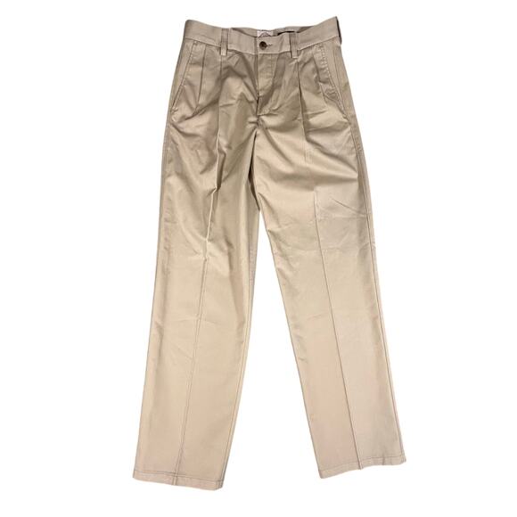 NWT St Johns Bay Worry Free Chino Mens 30x32‎ Classic Fit 100% Cotton Khakis - Picture 1 of 11
